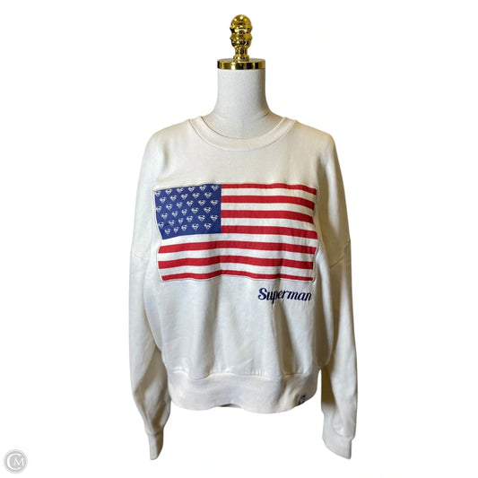 Sweatshirt Crewneck By Clothes Mentor In Multi-colored, Size: Xl
