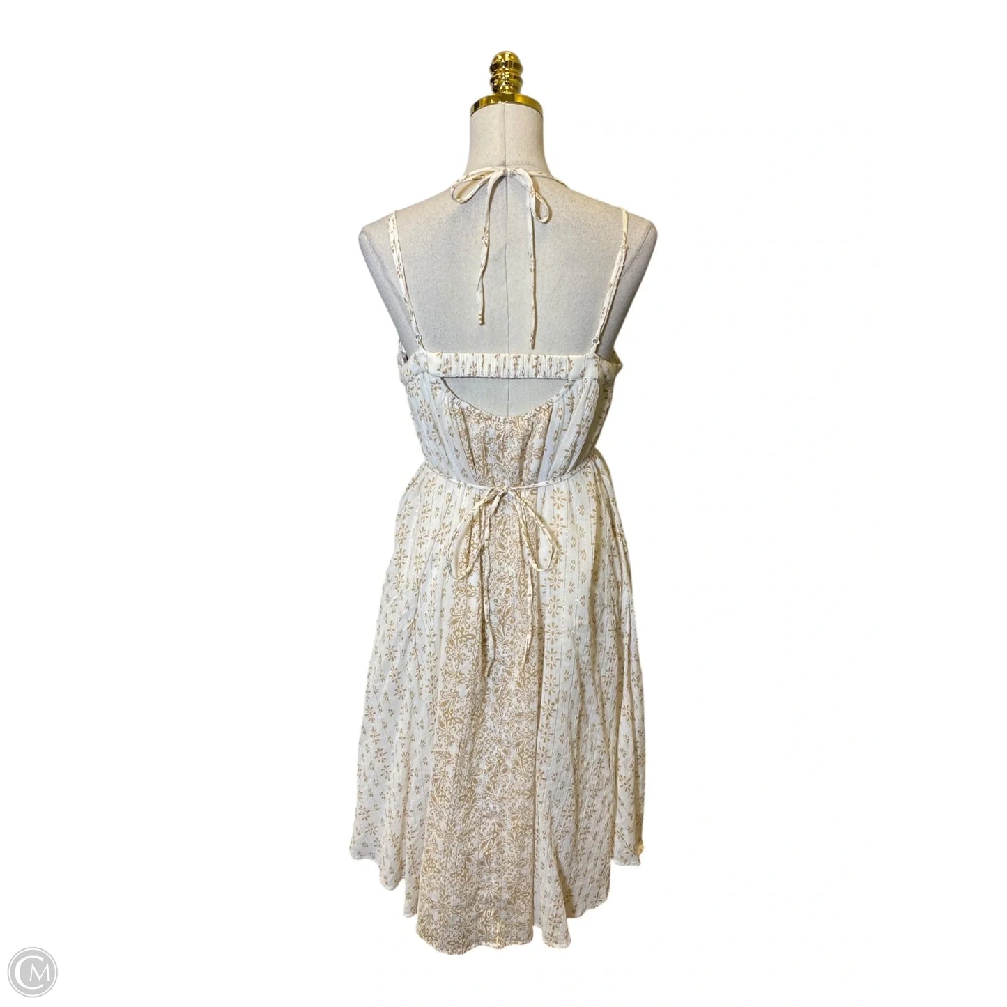 Dress Casual Midi By Jessica Simpson In Cream, Size: M