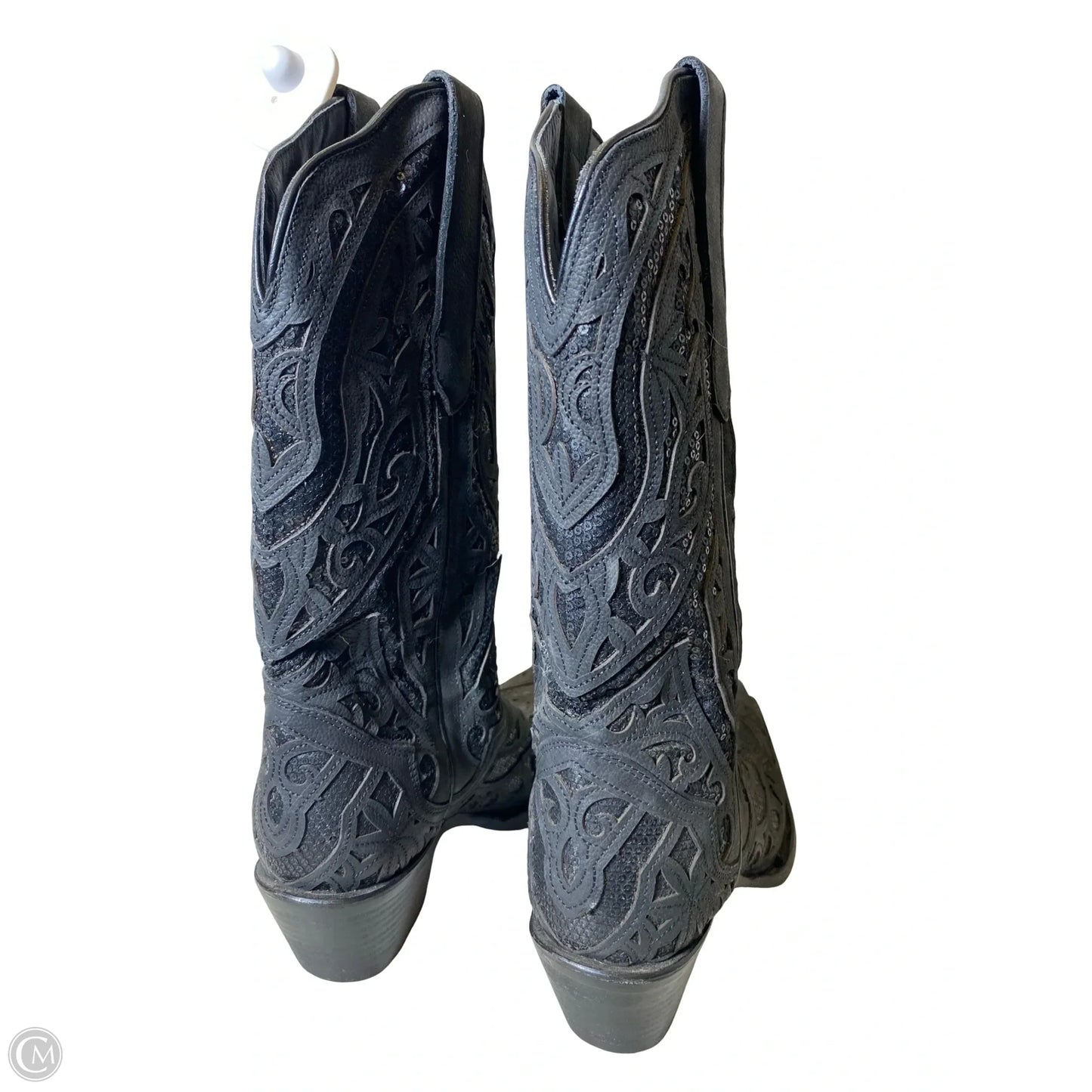 Boots Western By Clothes Mentor In Black, Size: 10