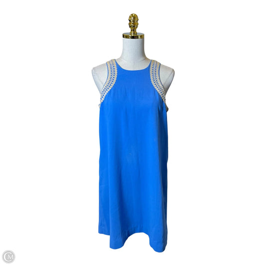 Dress Designer By Lilly Pulitzer In Blue & Gold, Size: S