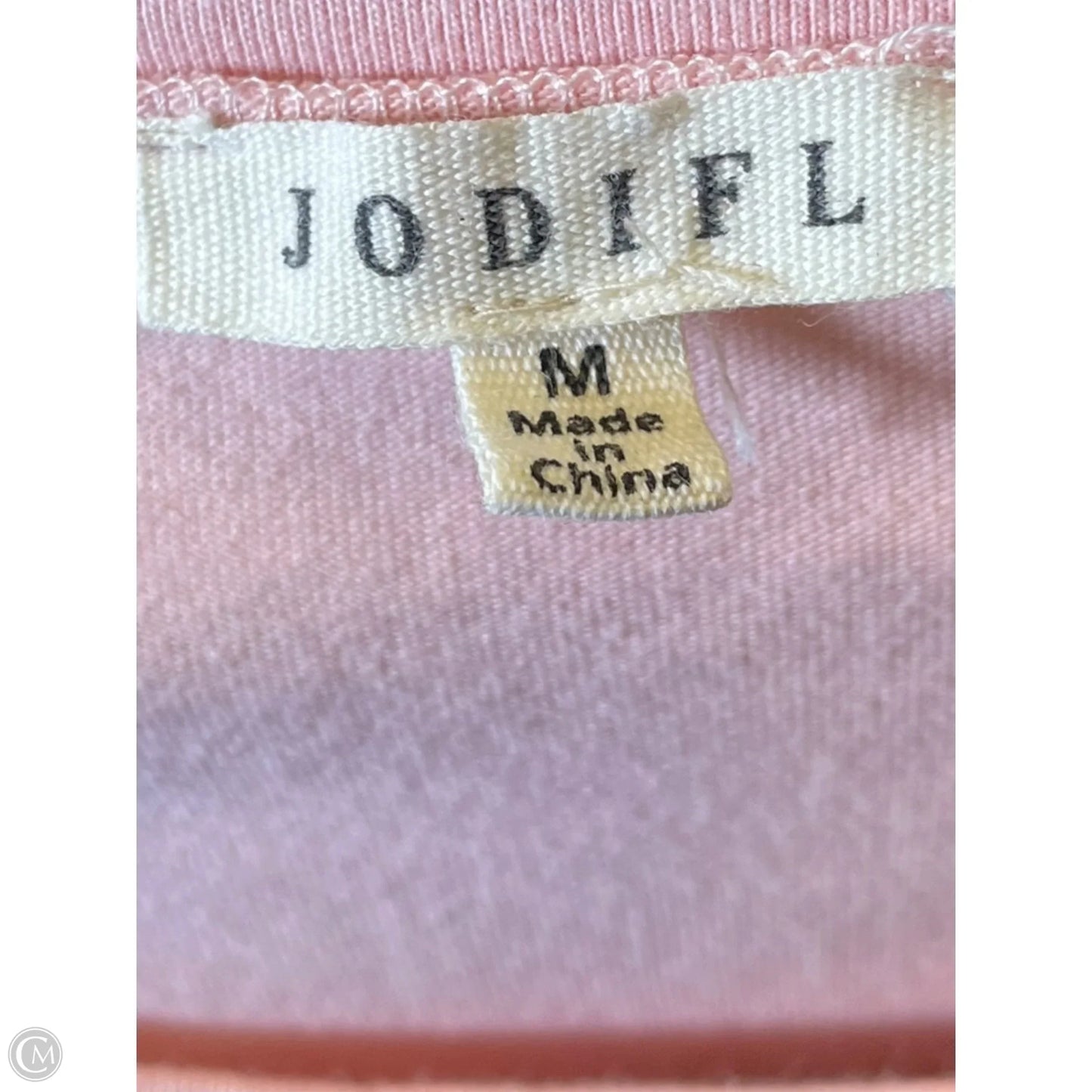 Top Short Sleeve By Jodifl In Pink, Size: M