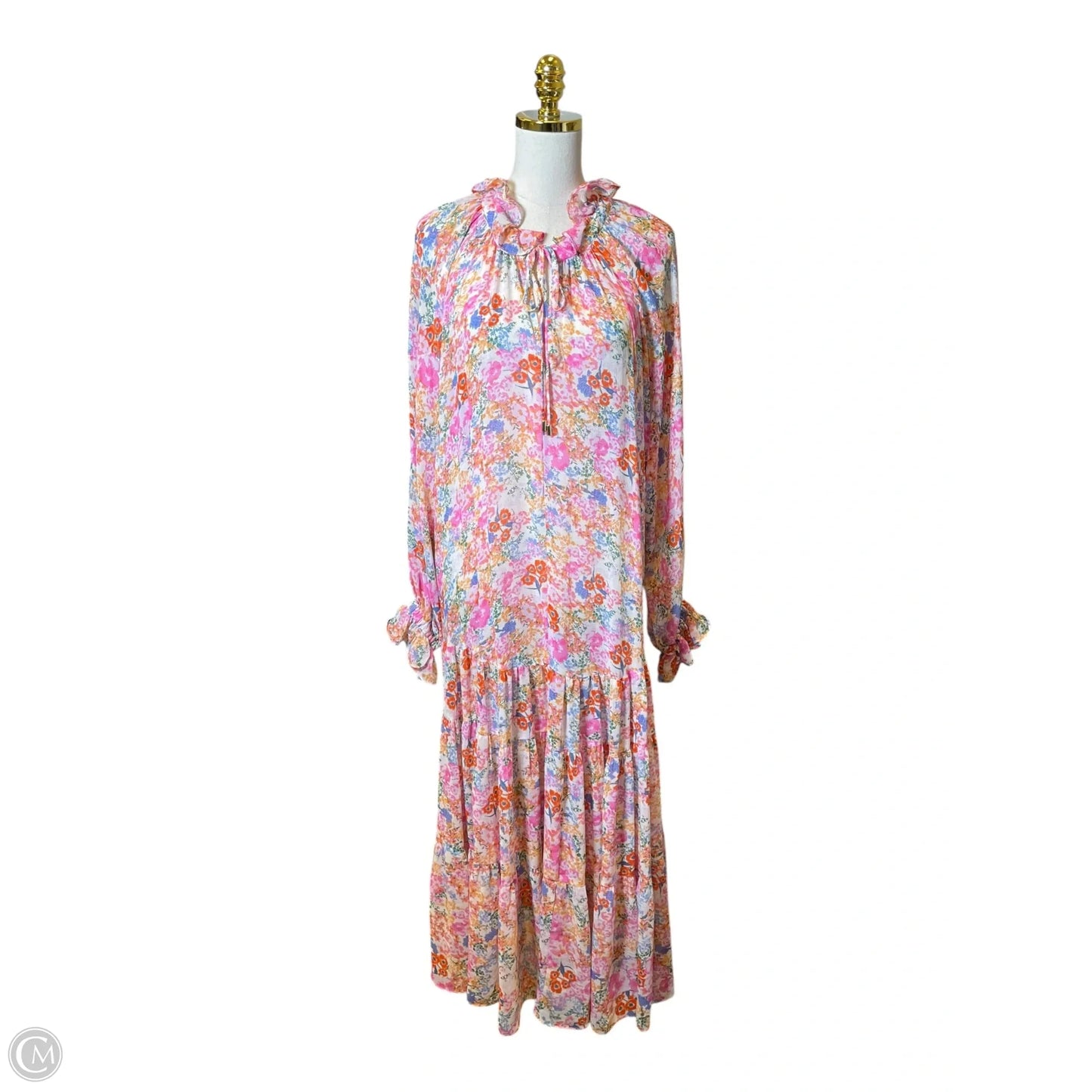 Dress Casual Maxi By Buddy Love In Floral Print, Size: M