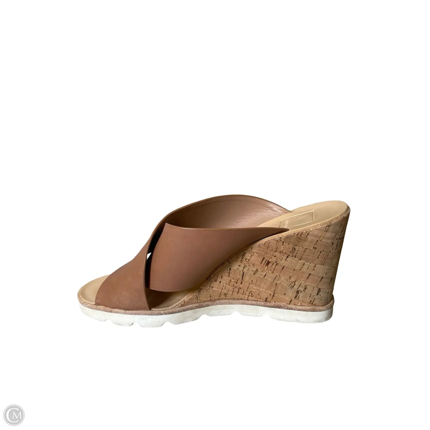Sandals Heels Wedge By Dolce Vita In Tan, Size: 9.5