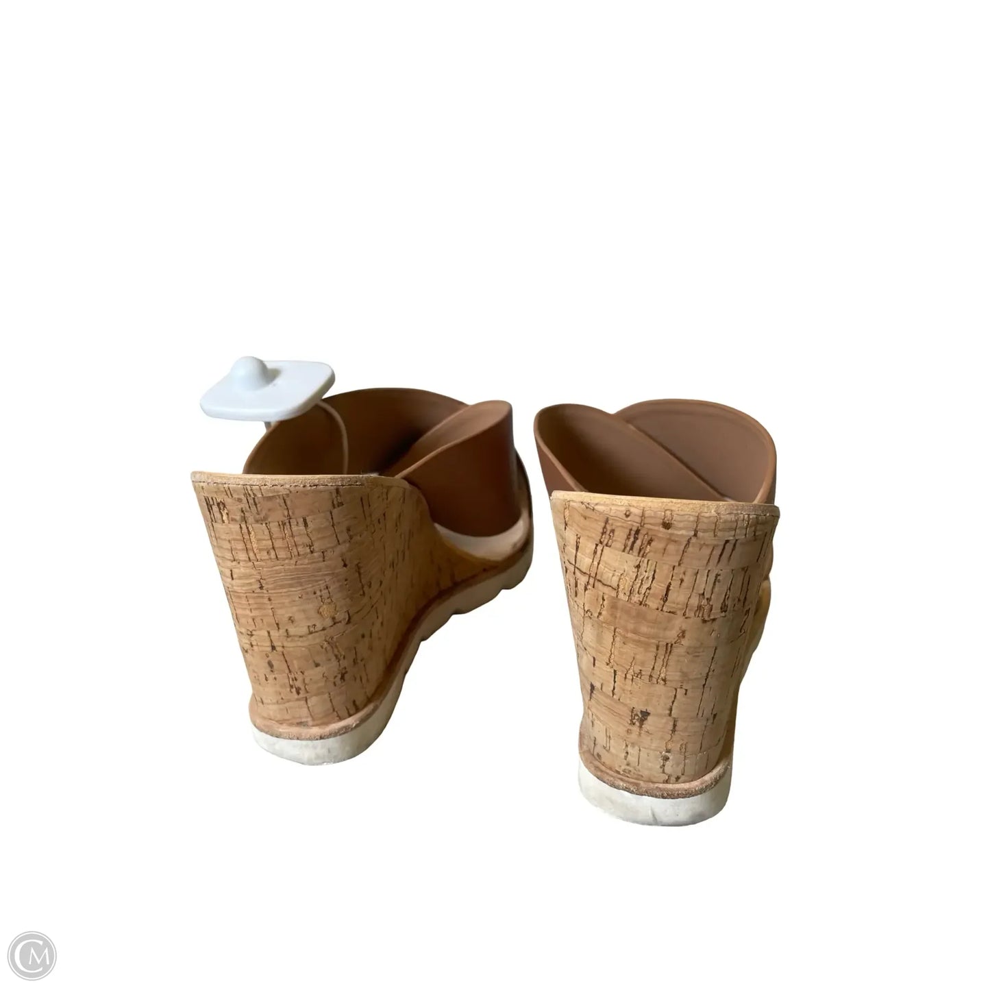 Sandals Heels Wedge By Dolce Vita In Tan, Size: 9.5