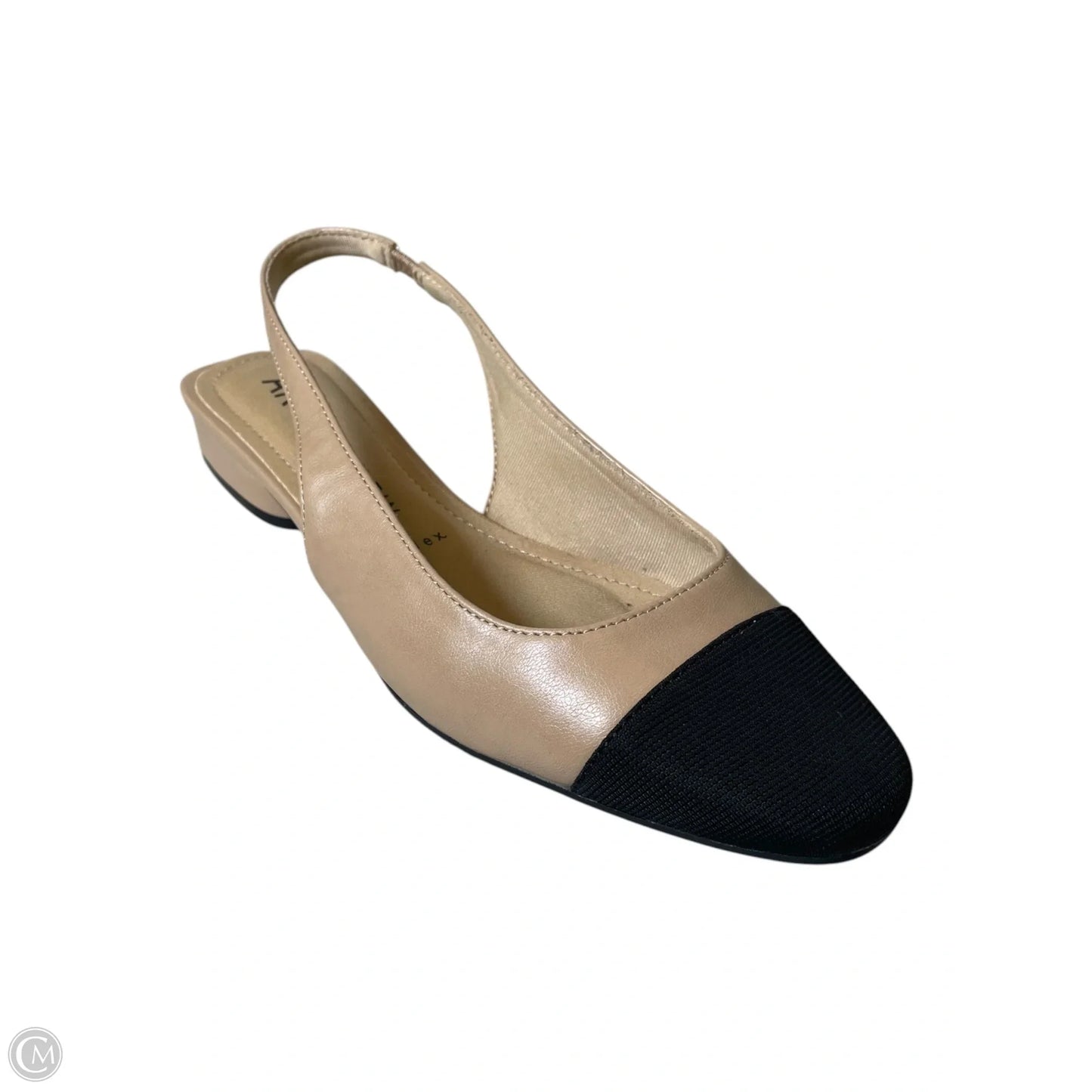 Shoes Heels Block By Anne Klein In Black & Tan, Size: 8