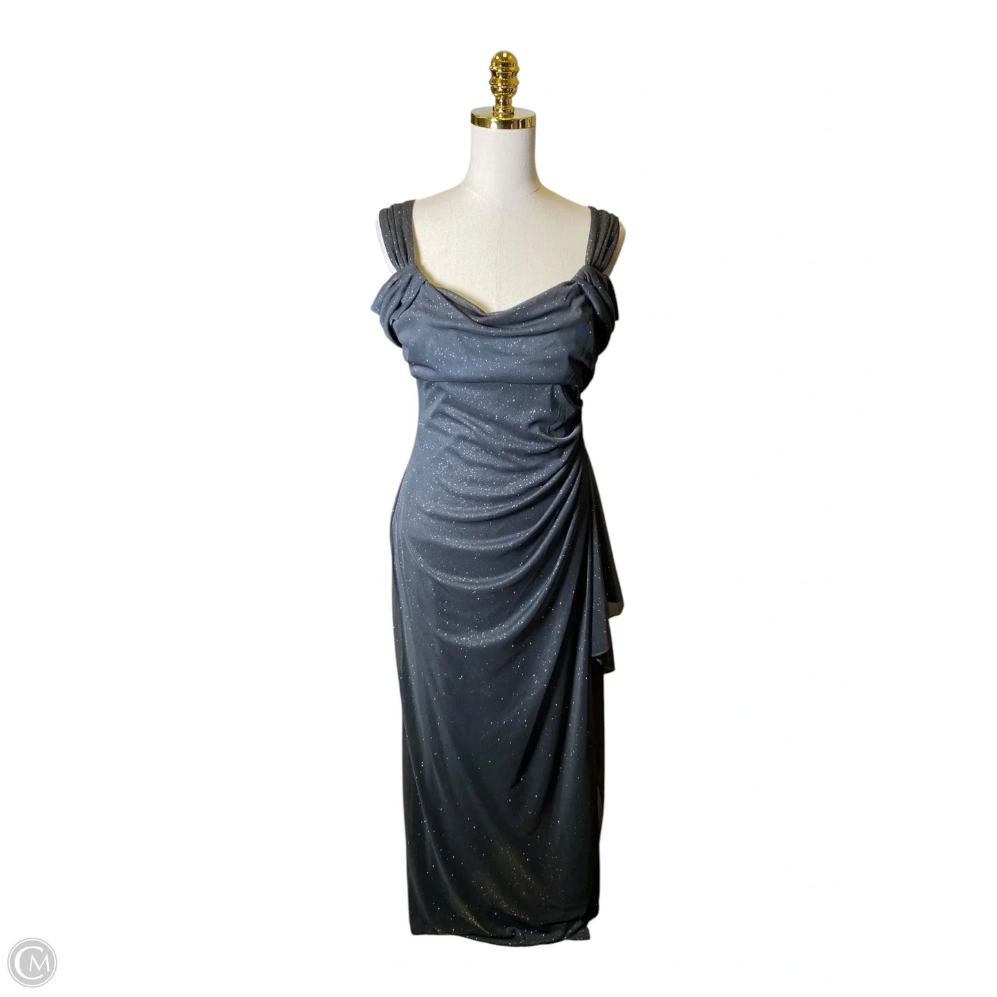 Dress Party Long By Alex Evenings In Grey, Size: M