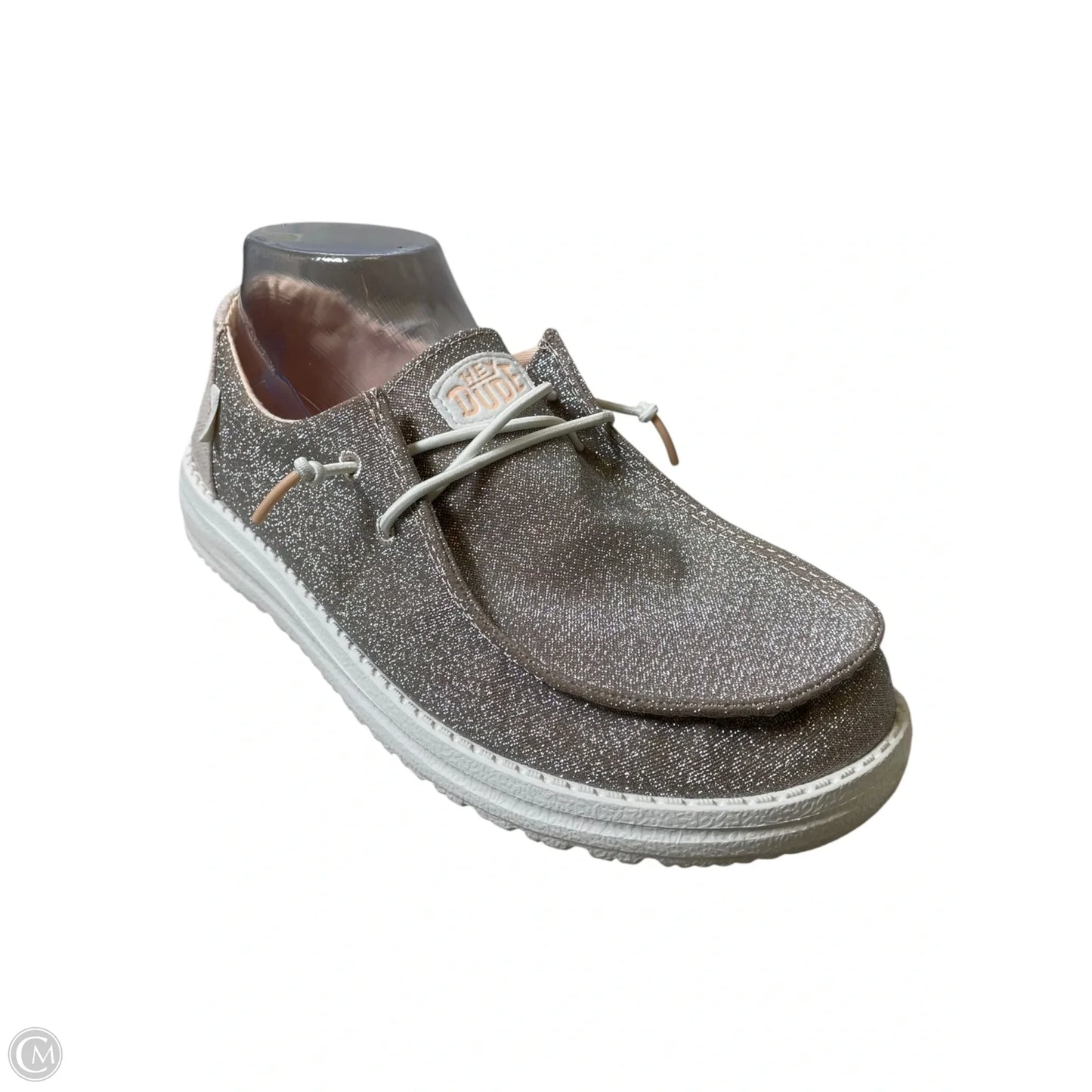 Shoes Flats By Hey Dude In Peach, Size: 8