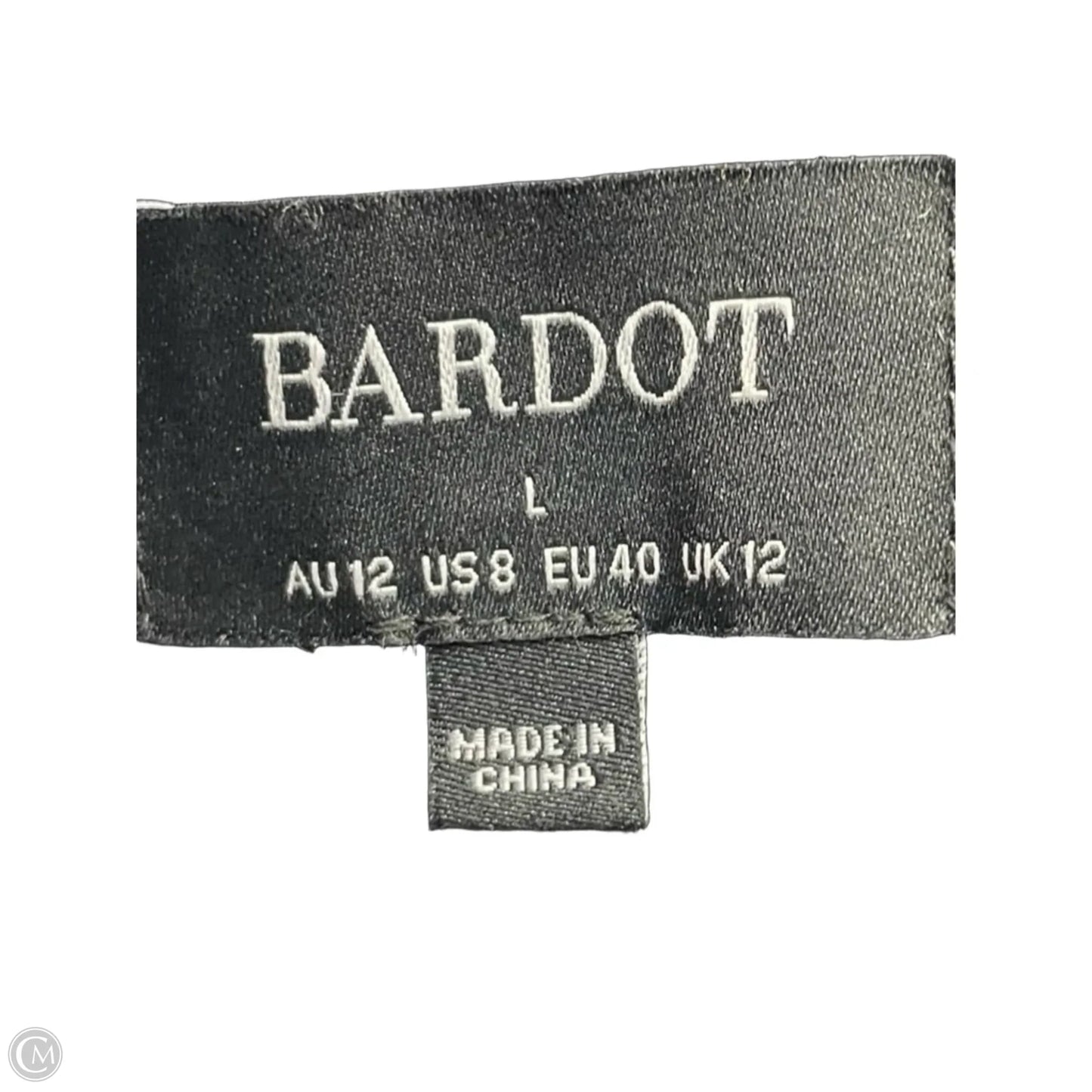 Dress Casual Short By Bardot In Black, Size: L