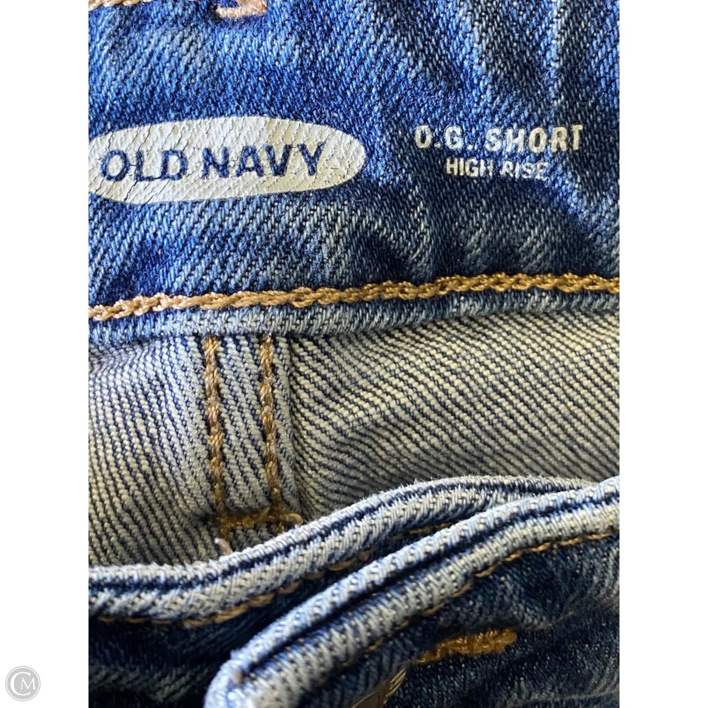 Shorts By Old Navy In Blue Denim, Size: 12