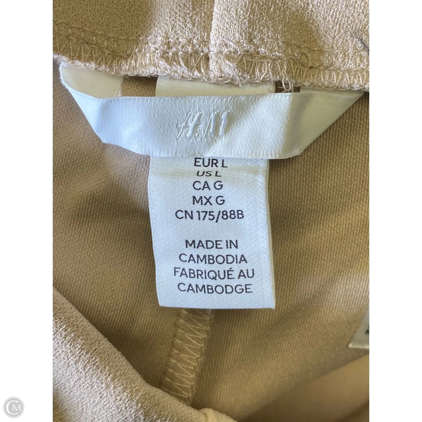 Pants Lounge By H&m In Beige, Size: L