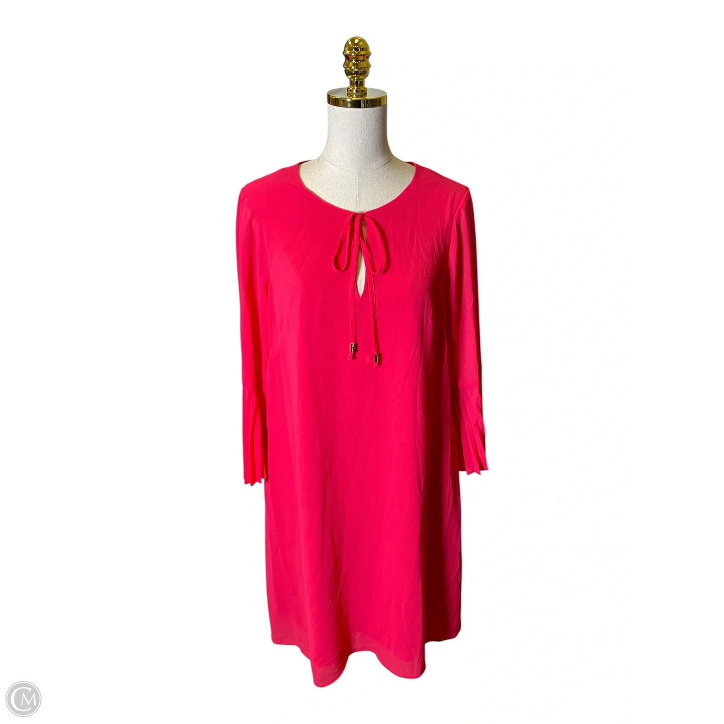 Dress Casual Midi By Vince Camuto In Pink, Size: L