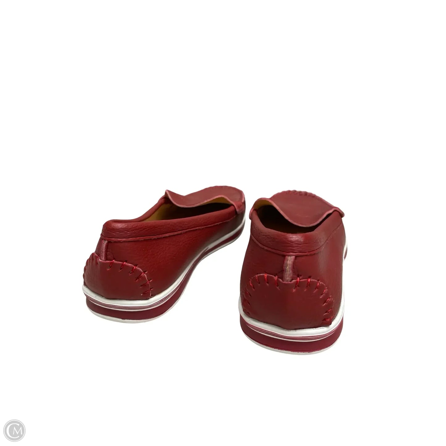 Shoes Flats By Clothes Mentor In Red, Size: 7.5
