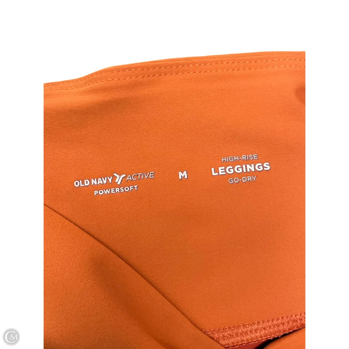 Athletic Leggings By Old Navy In Orange, Size: M