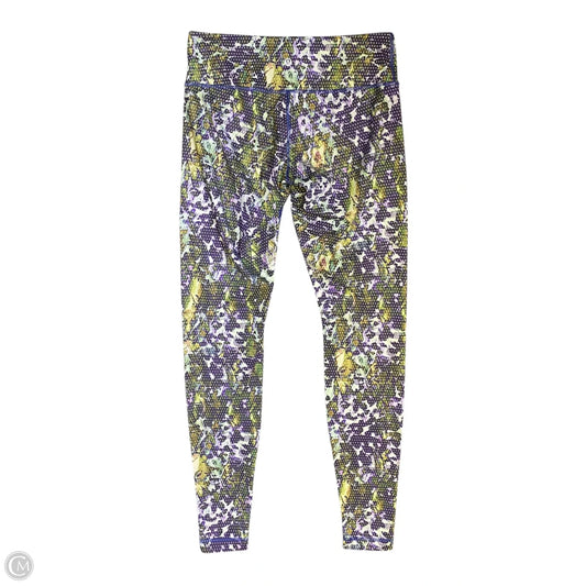 Athletic Leggings By Lululemon In Multi-colored, Size: 8