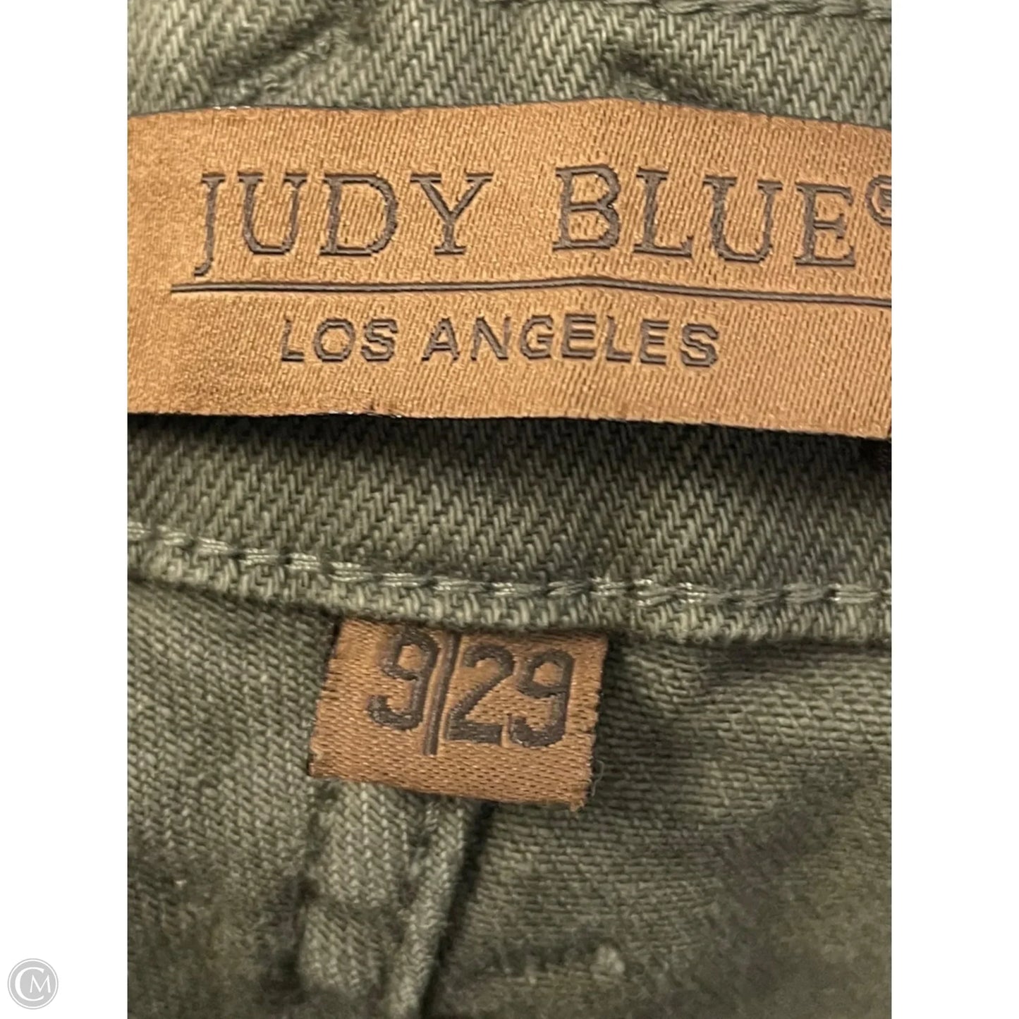 Jeans Wide Leg By Judy Blue In Green, Size: 8