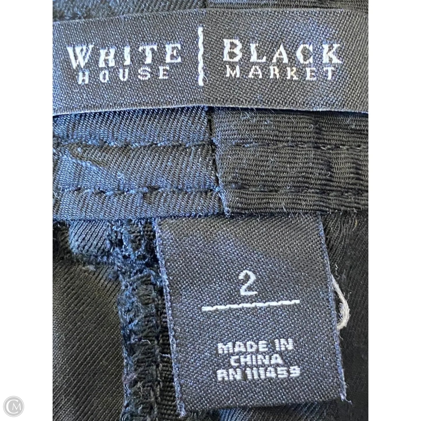 Skirt Midi By White House Black Market In Black, Size: 2