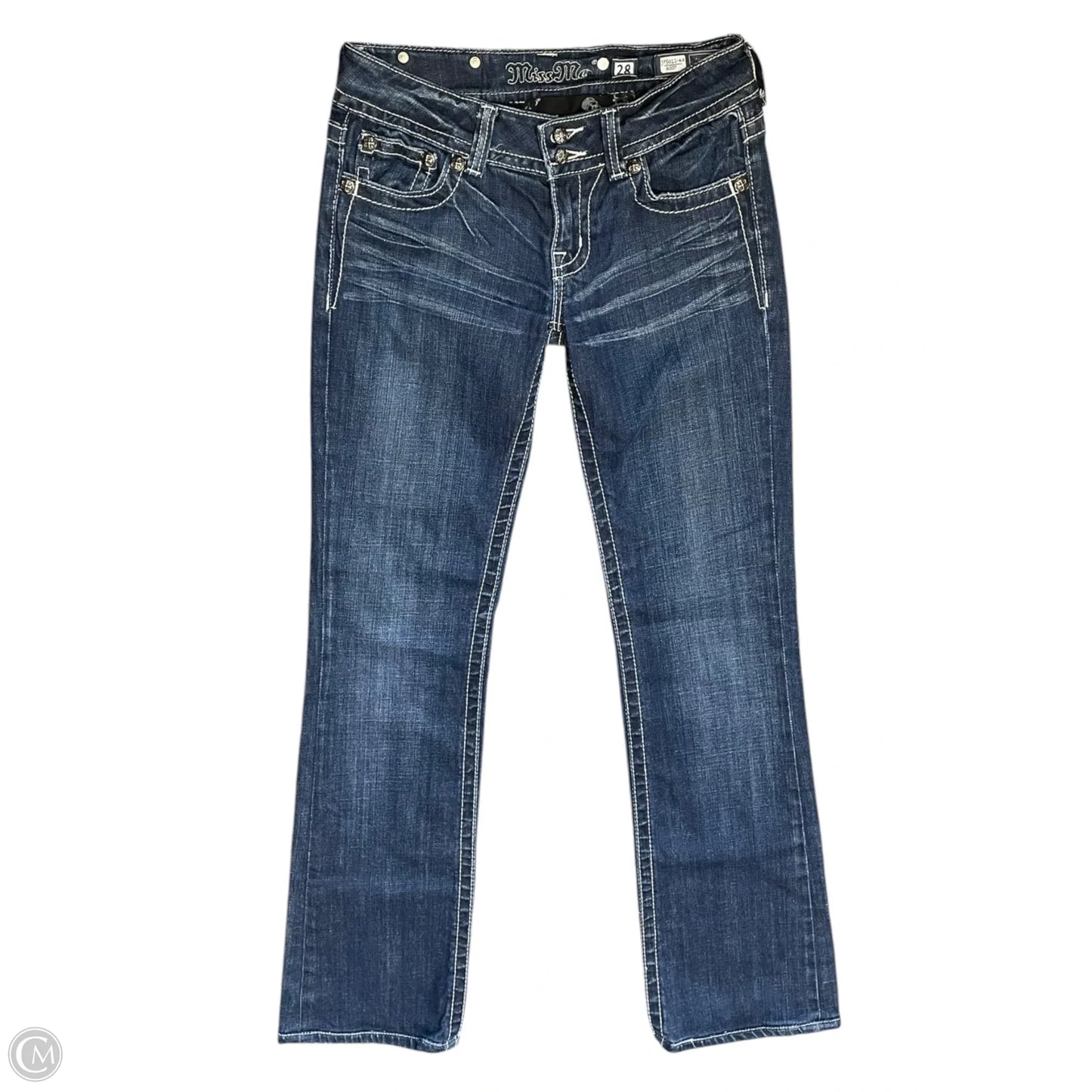 Jeans Boot Cut By Miss Me In Blue, Size: 6
