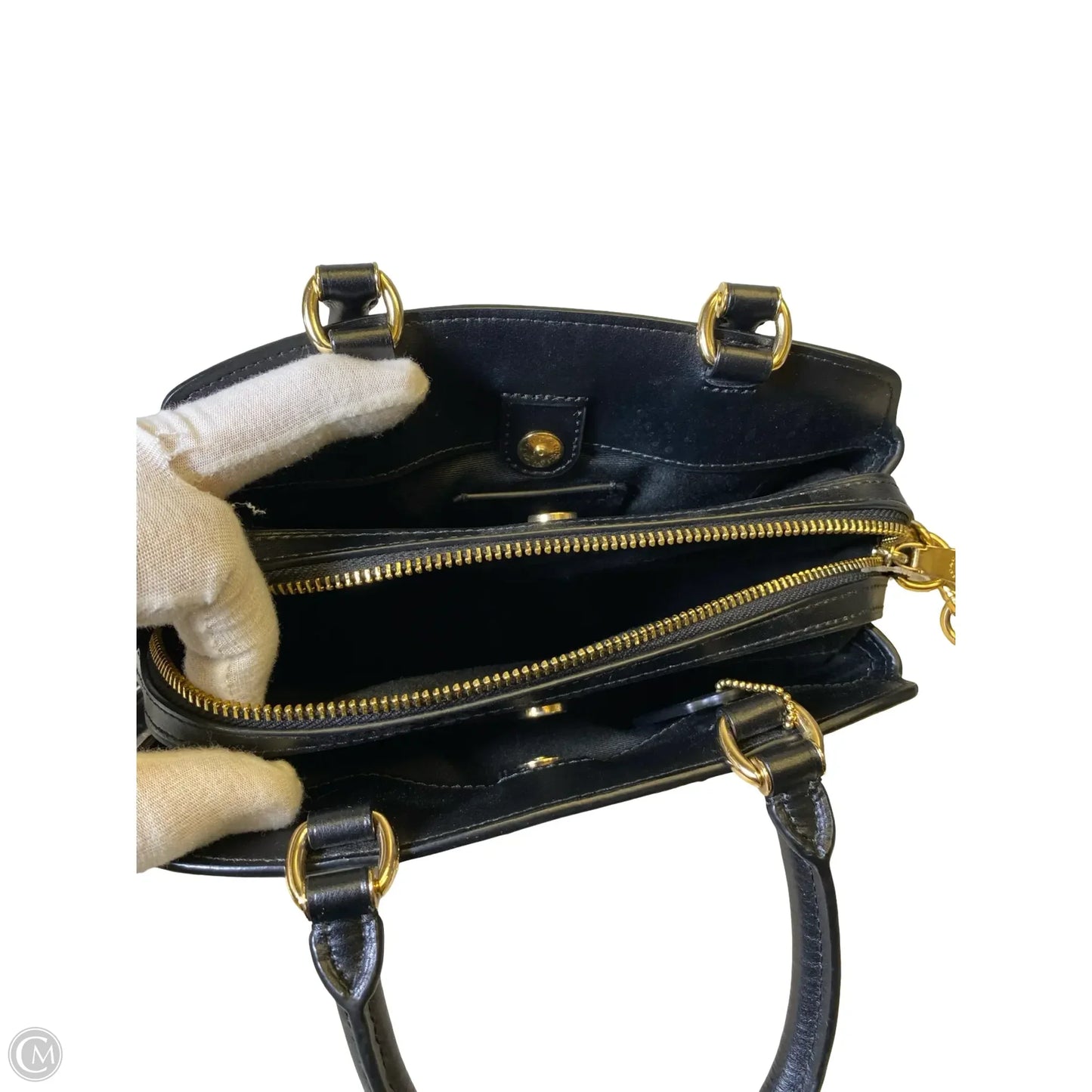 Handbag Designer By Coach, Size: Medium