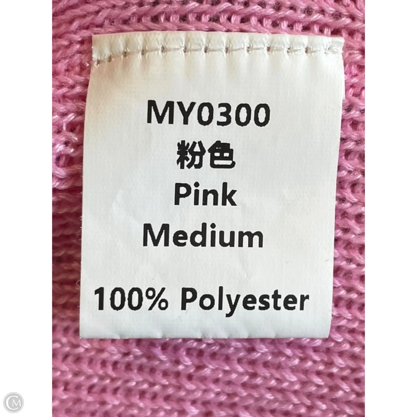 Sweater By Clothes Mentor In Orange & Pink, Size: M