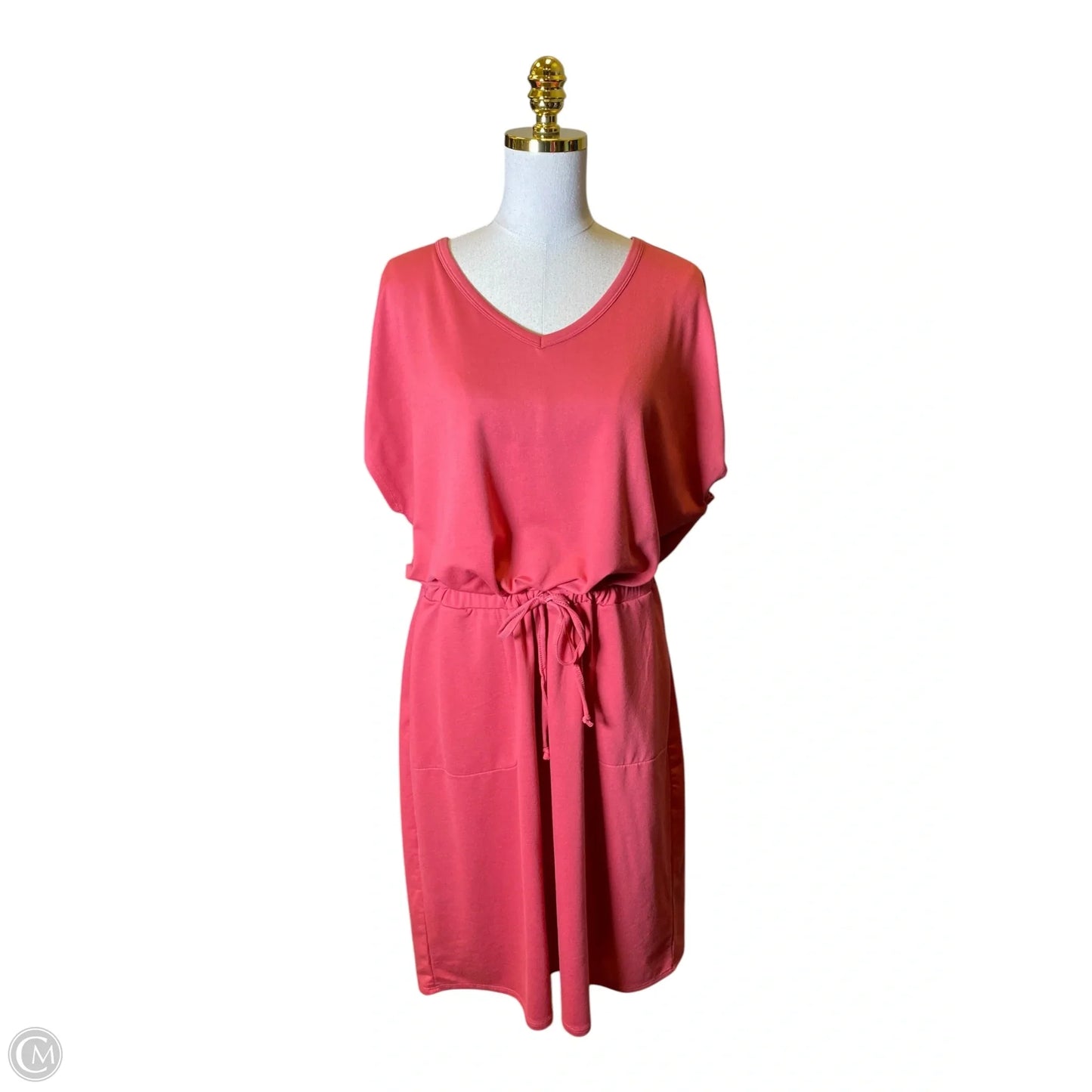 Dress Casual Midi By 32 Degrees In Orange, Size: Xl