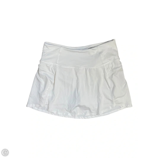 Athletic Skort By Bally In White, Size: L