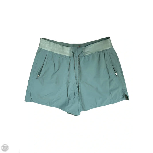Athletic Shorts By Lululemon In Green, Size: 10