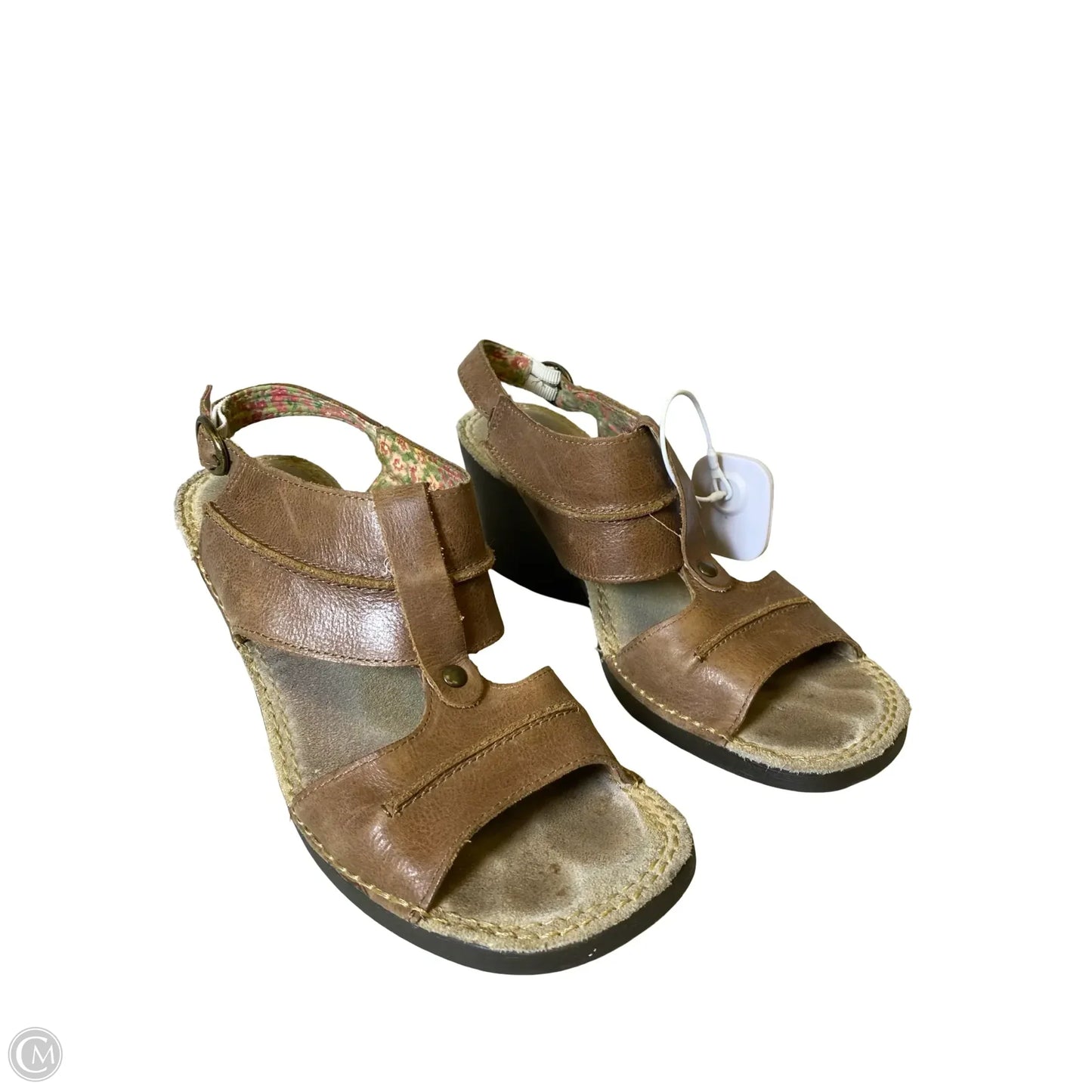 Shoes Heels Block By Hush Puppies In Brown, Size: 8