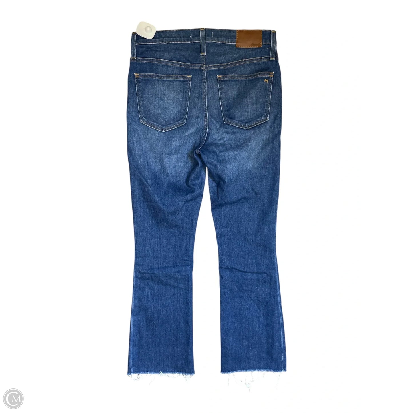 Jeans Straight By Madewell In Blue Denim, Size: 4