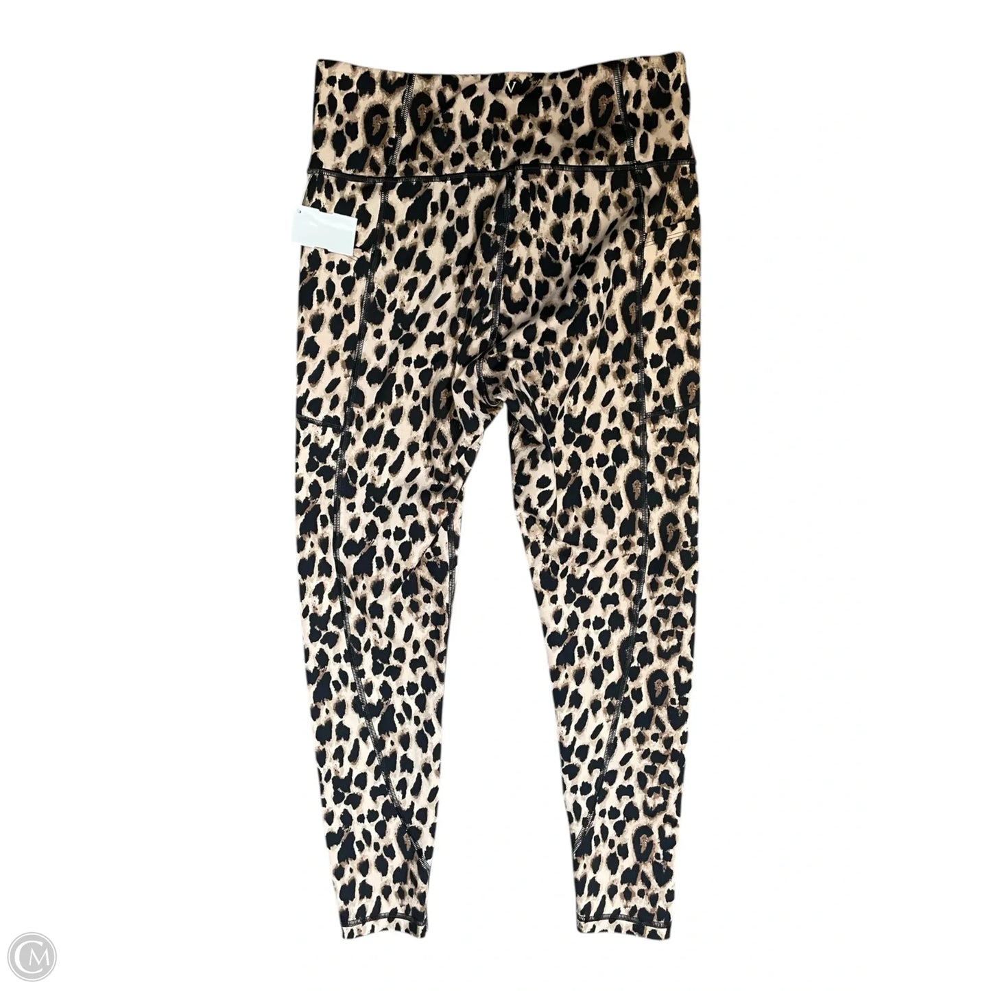 Athletic Leggings By Victorias Secret In Animal Print, Size: M