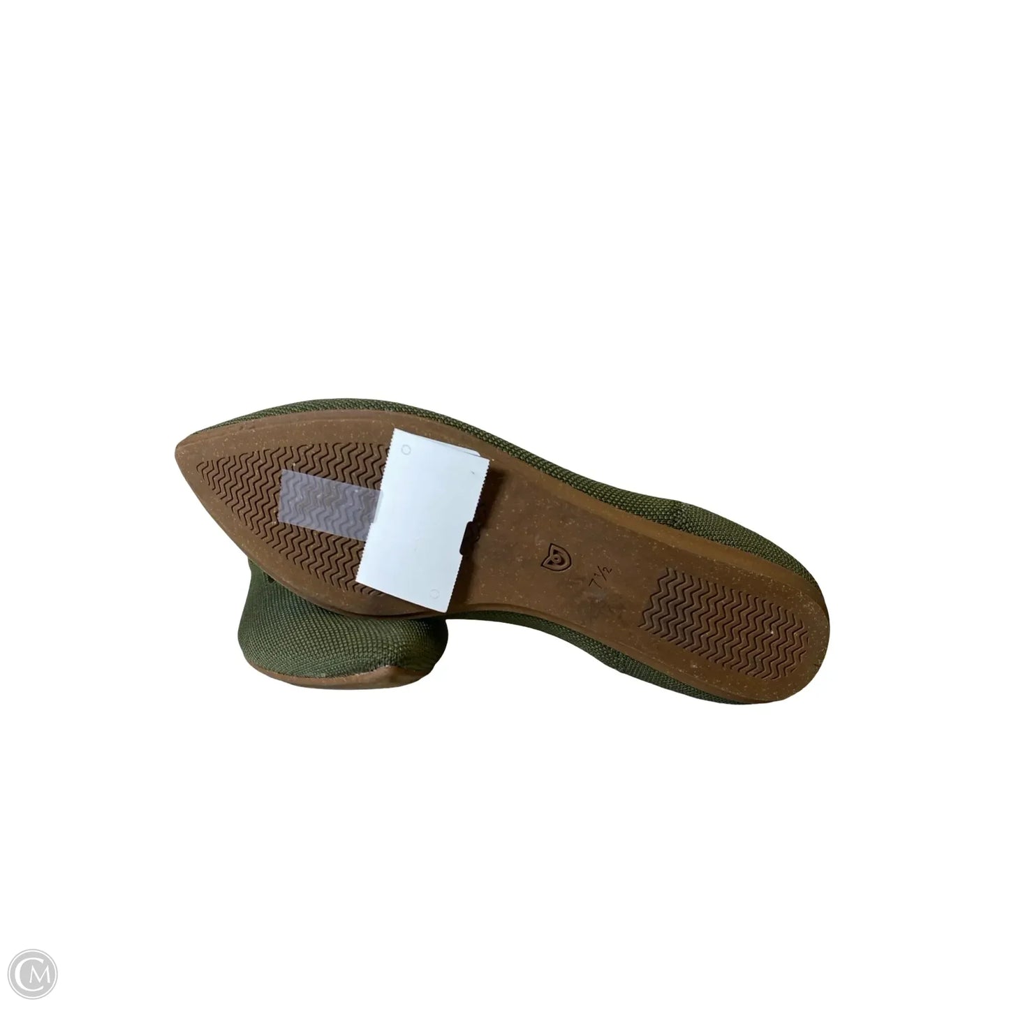 Shoes Flats By Rothys In Green, Size: 7.5