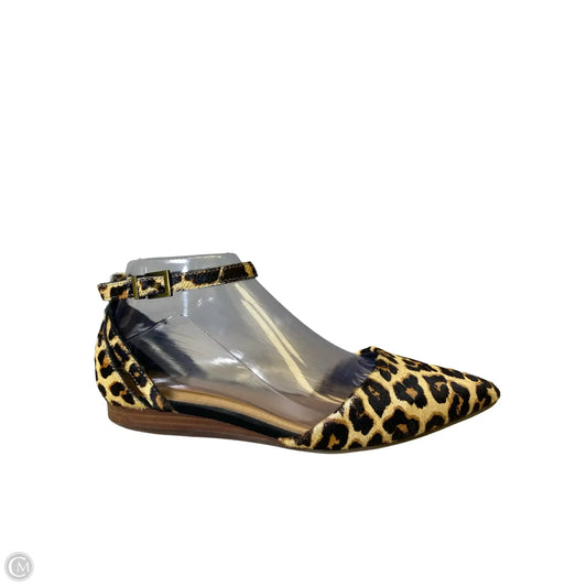 Shoes Flats By Crown Vintage In Animal Print, Size: 7