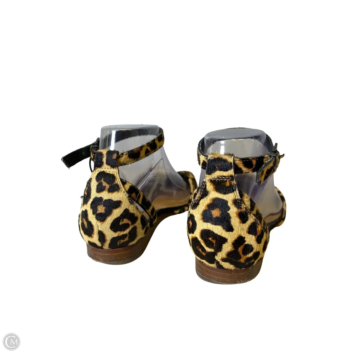 Shoes Flats By Crown Vintage In Animal Print, Size: 7