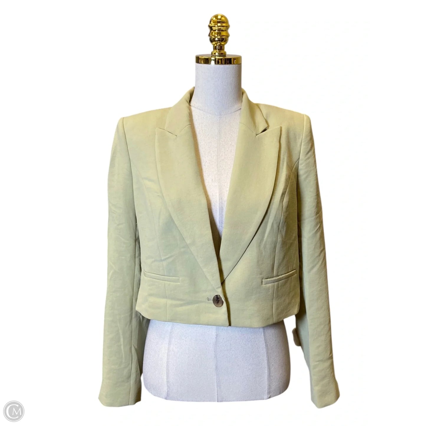 Top 2pc Long Sleeve By Express In Green, Size: 8