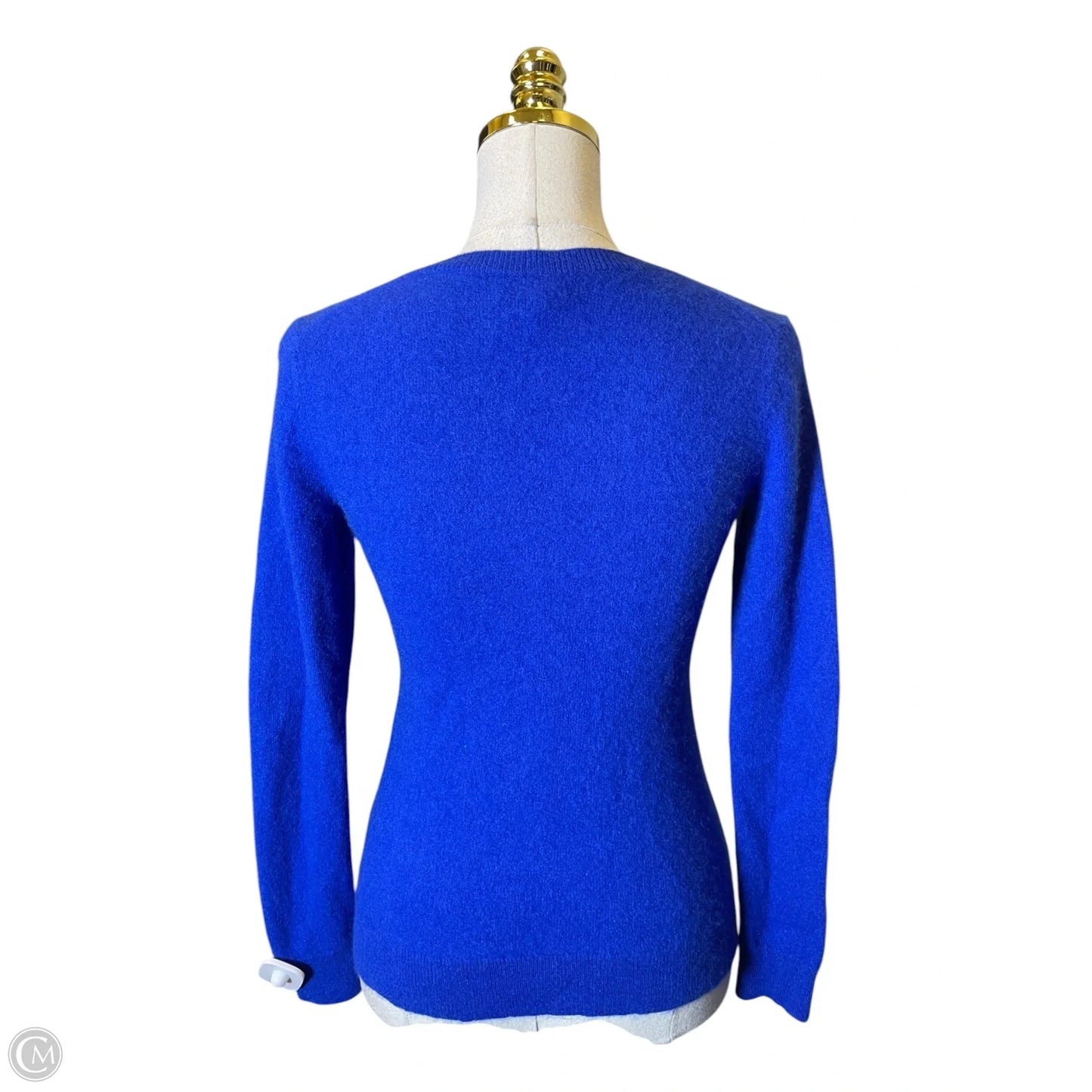 Sweater By Charter Club In Blue, Size: S