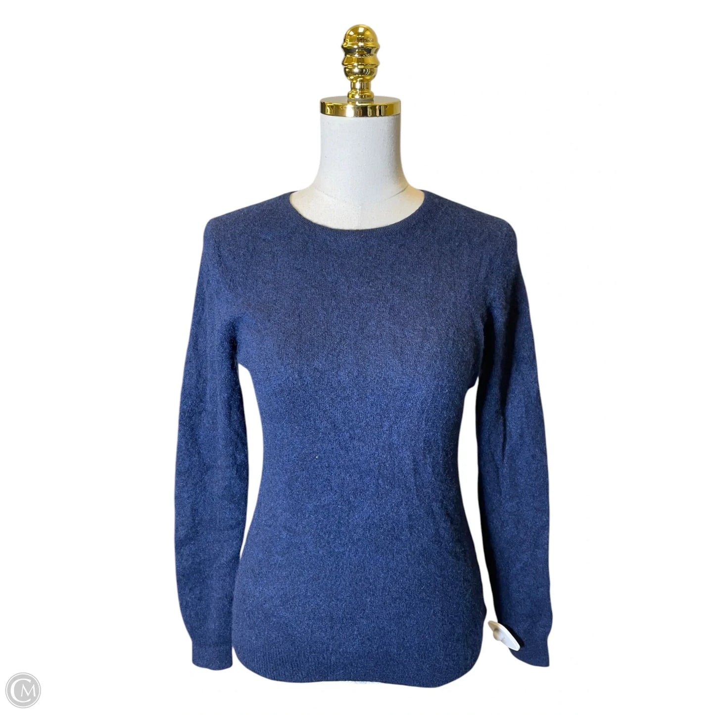 Sweater By Charter Club In Navy, Size: S
