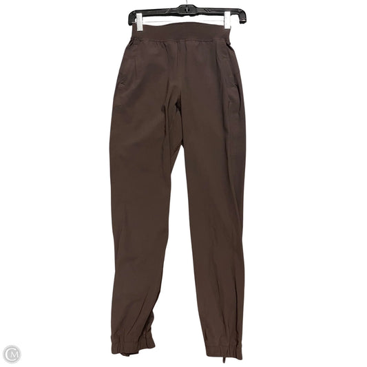 Athletic Pants By Lululemon In Brown, Size: 0