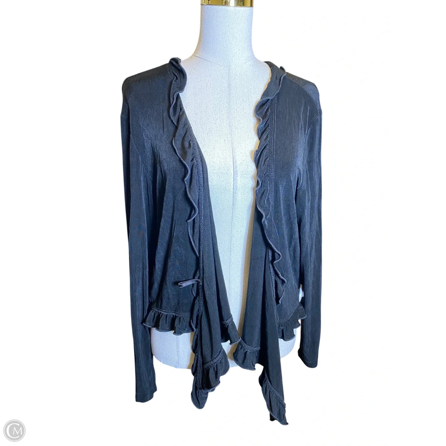 Cardigan By Chicos In Black, Size: Xl