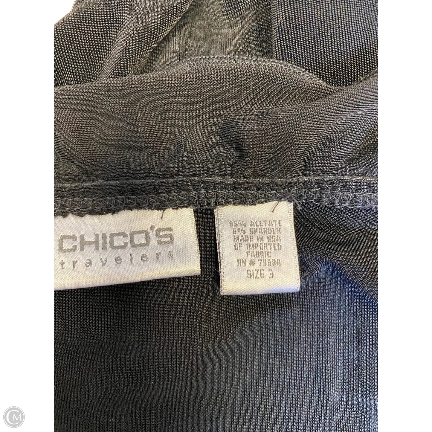 Cardigan By Chicos In Black, Size: Xl
