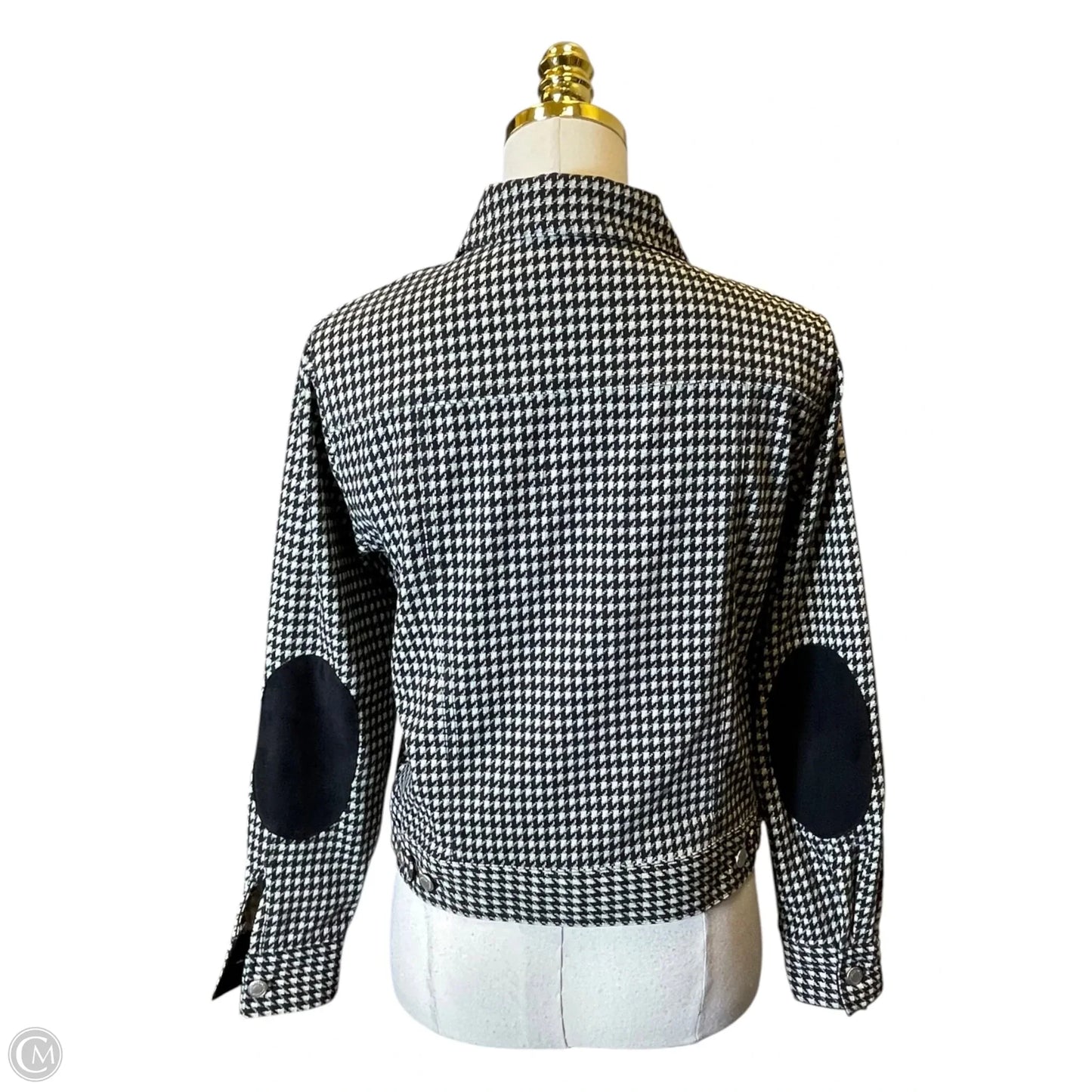 Jacket Other By Clothes Mentor In Black & Cream, Size: S