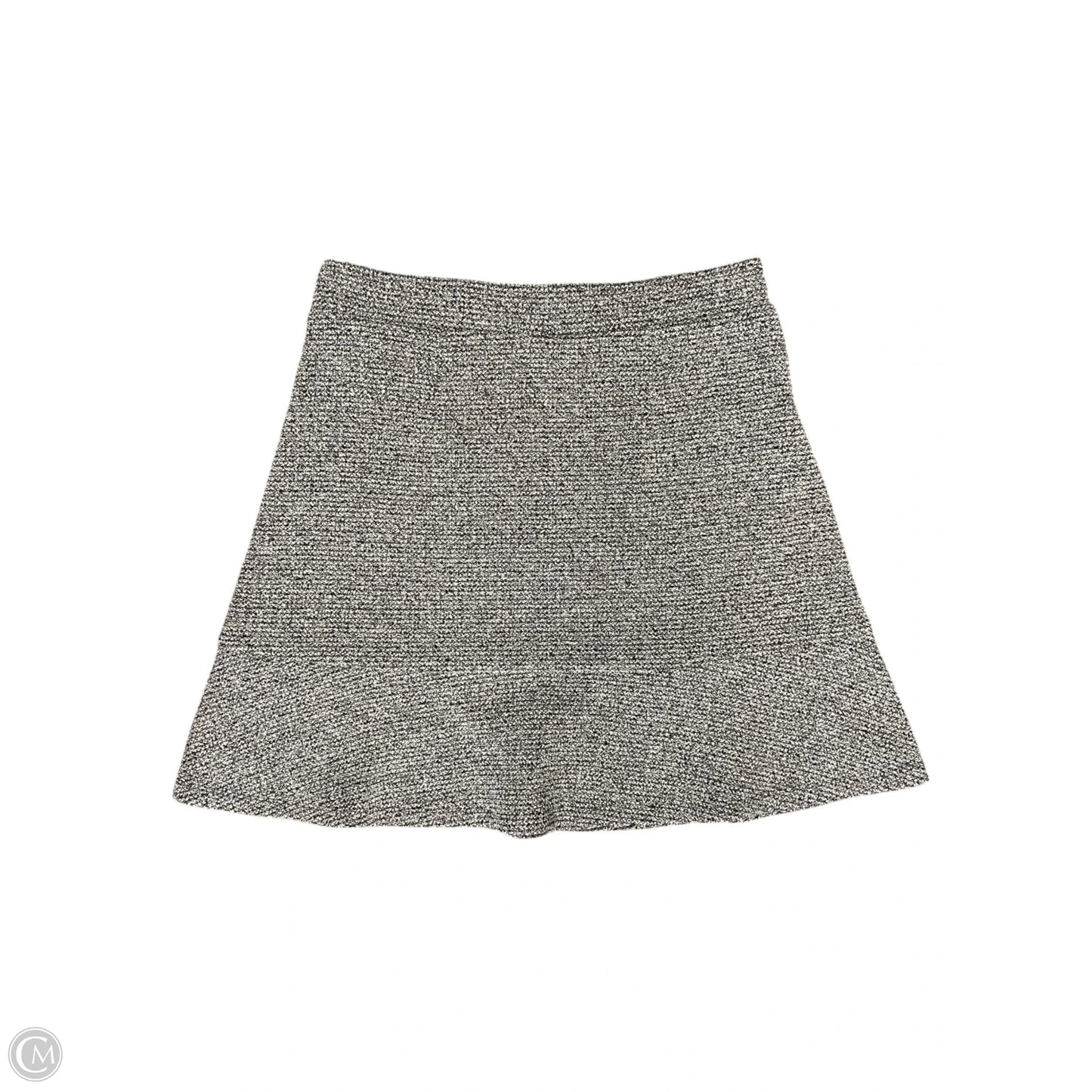 Skirt Mini & Short By Loft In Black & White, Size: M