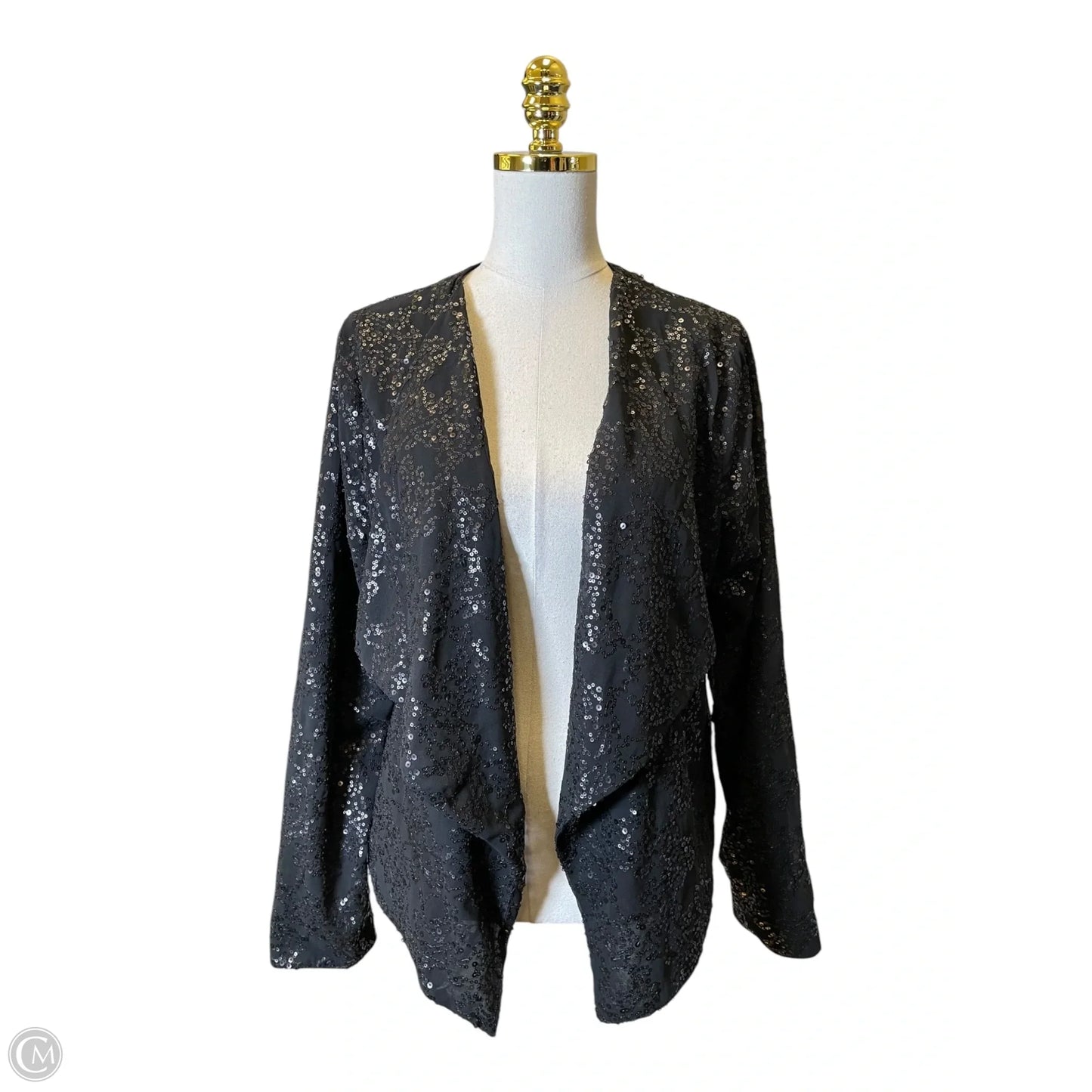 Cardigan By New York And Co In Black, Size: L