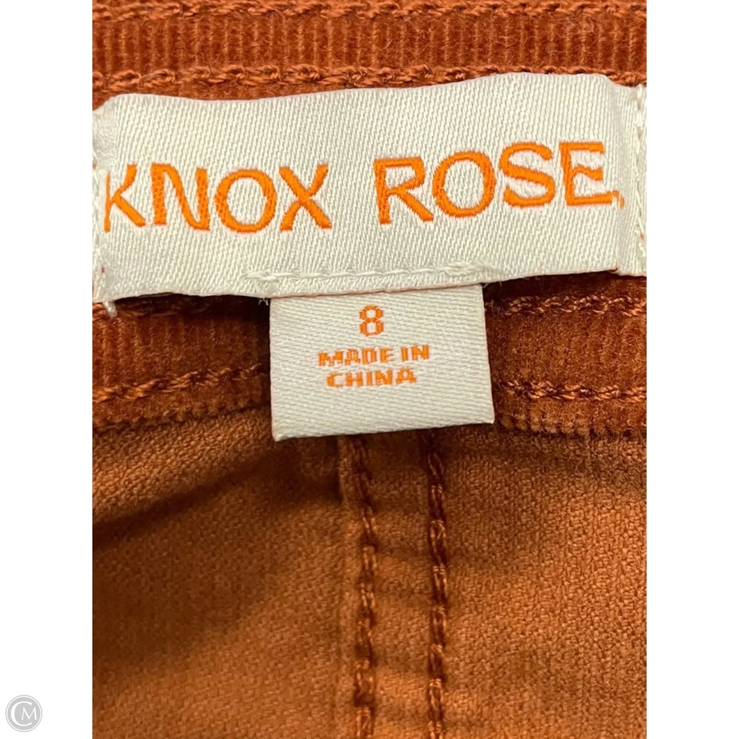Skirt Mini & Short By Knox Rose In Orange, Size: 8