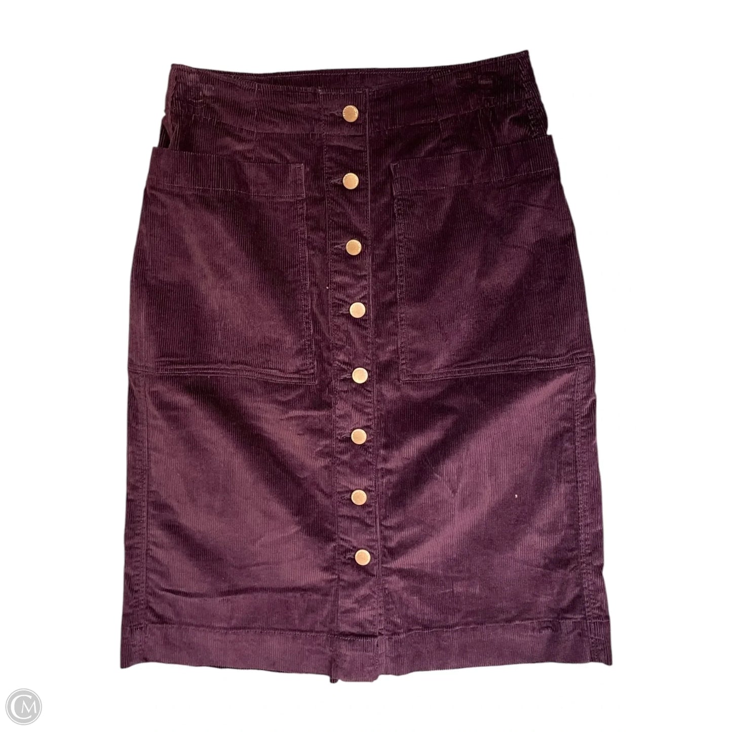 Skirt Midi By Sonoma In Maroon, Size: S