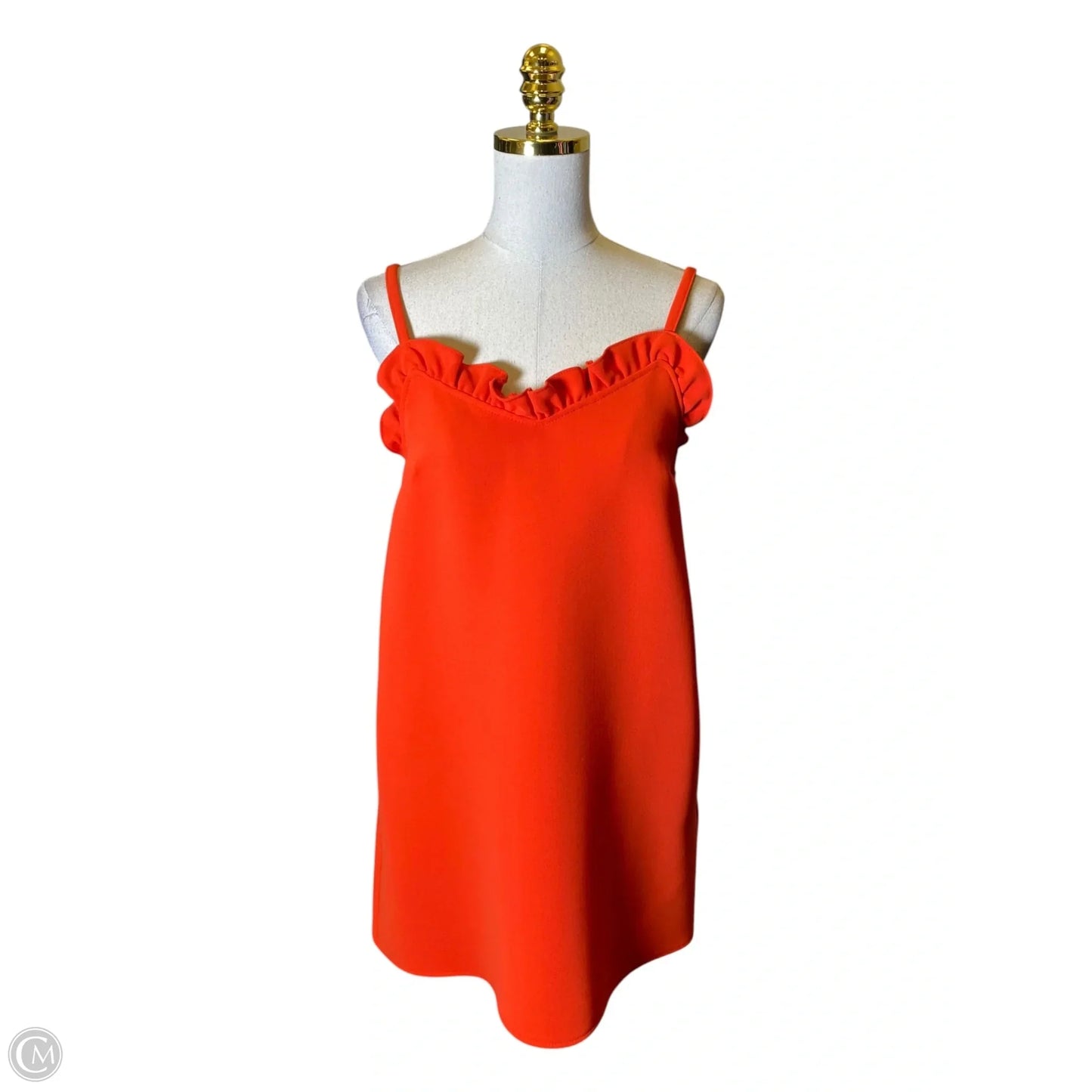 Dress Casual Short By Top Shop In Red, Size: S