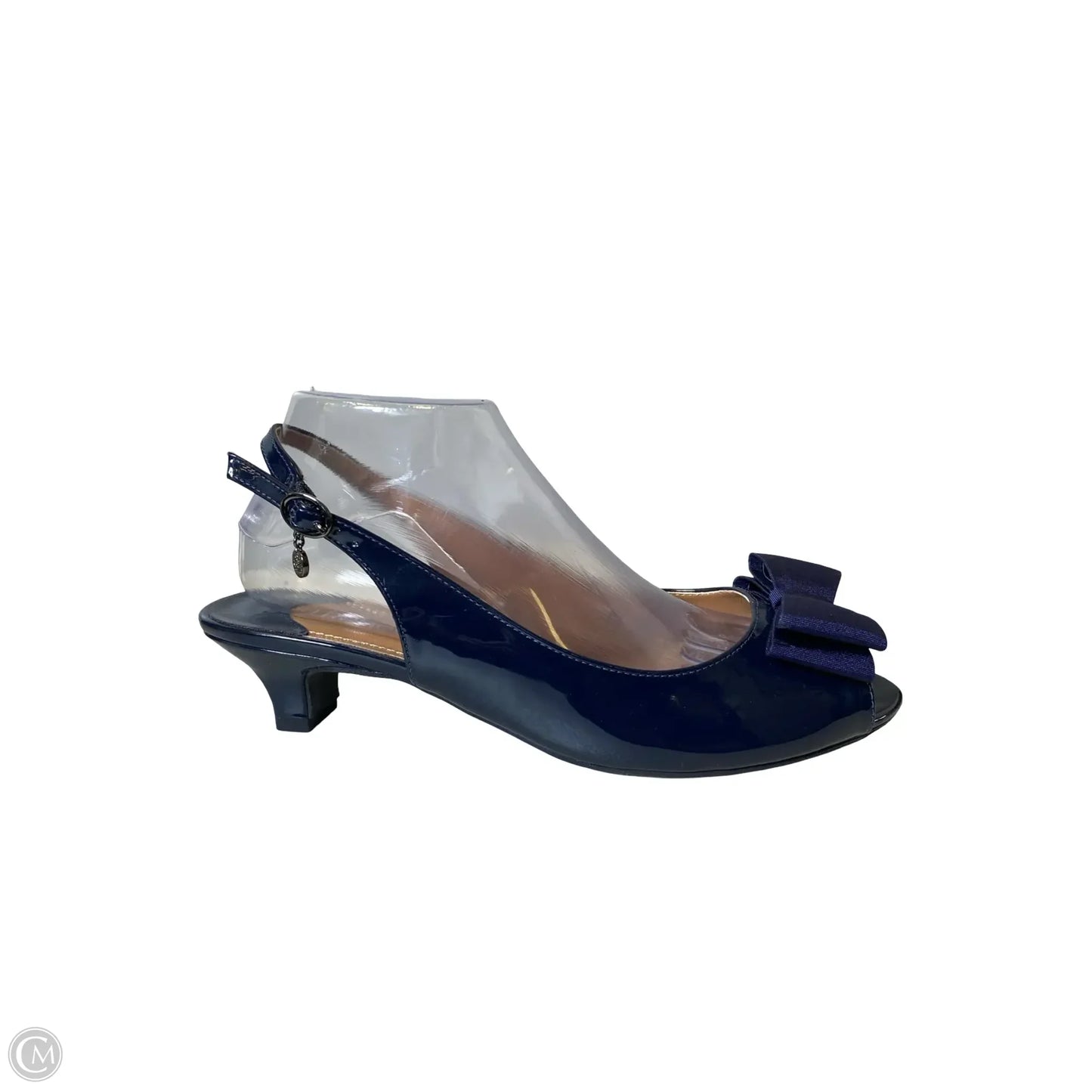 Shoes Heels Stiletto By Clothes Mentor In Navy, Size: 10