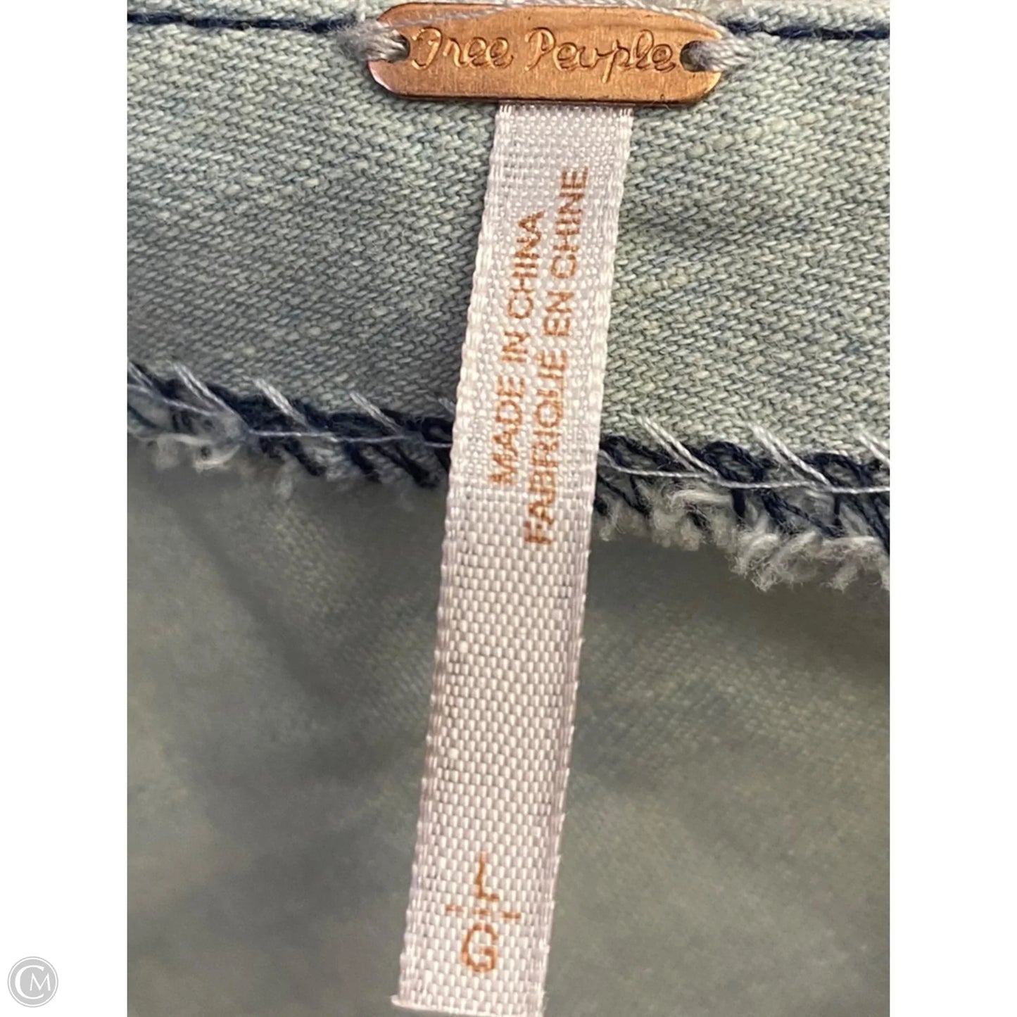 Dress Casual Short By Free People In Blue, Size: L