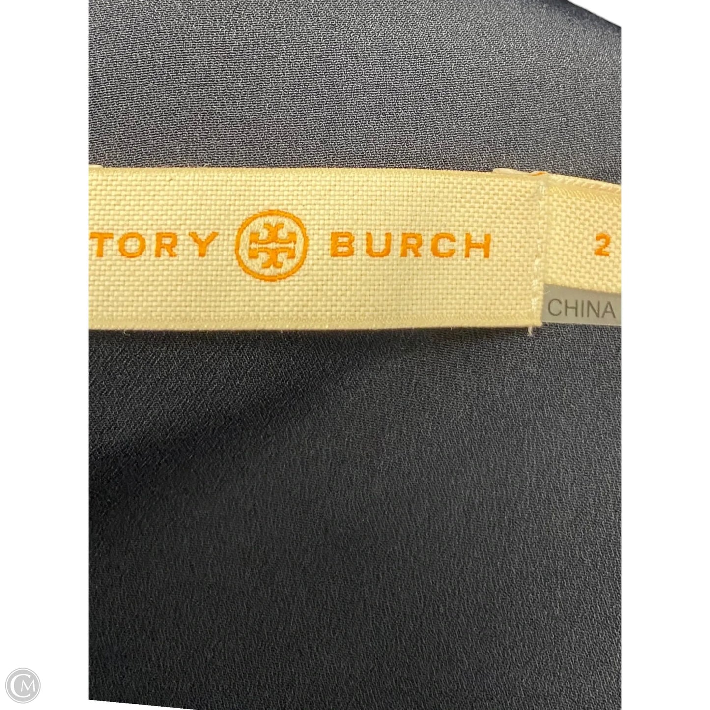 Blouse Designer By Tory Burch In Navy, Size: Xs
