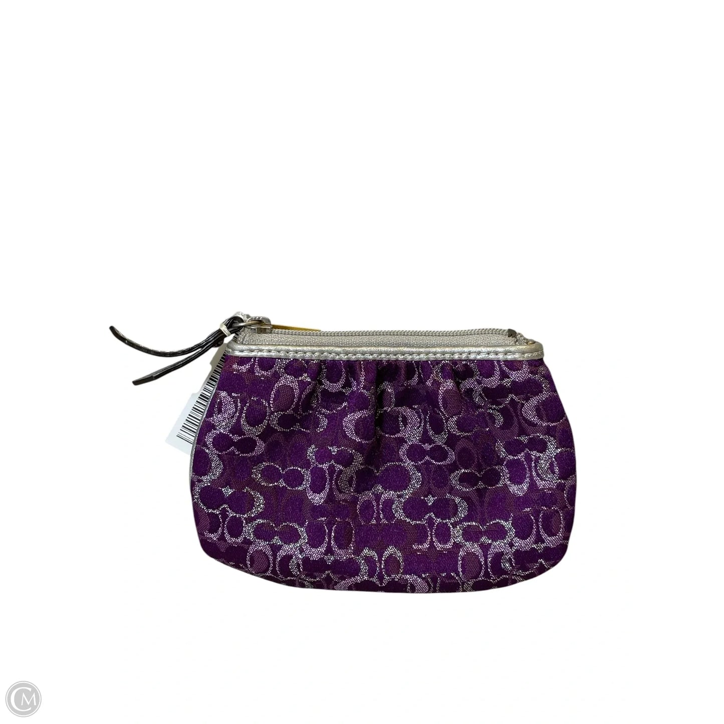 Coin Purse Designer By Coach, Size: Small