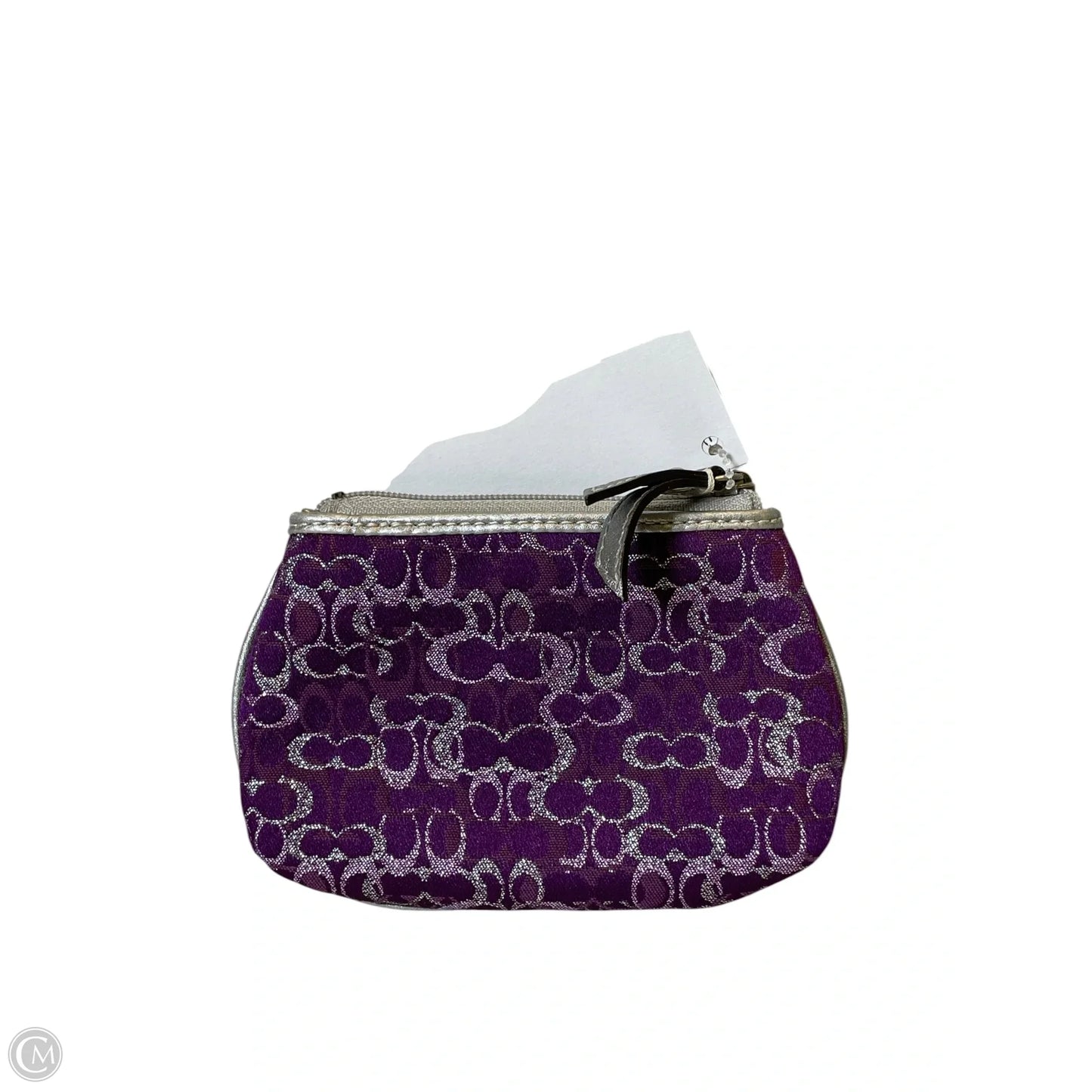 Coin Purse Designer By Coach, Size: Small