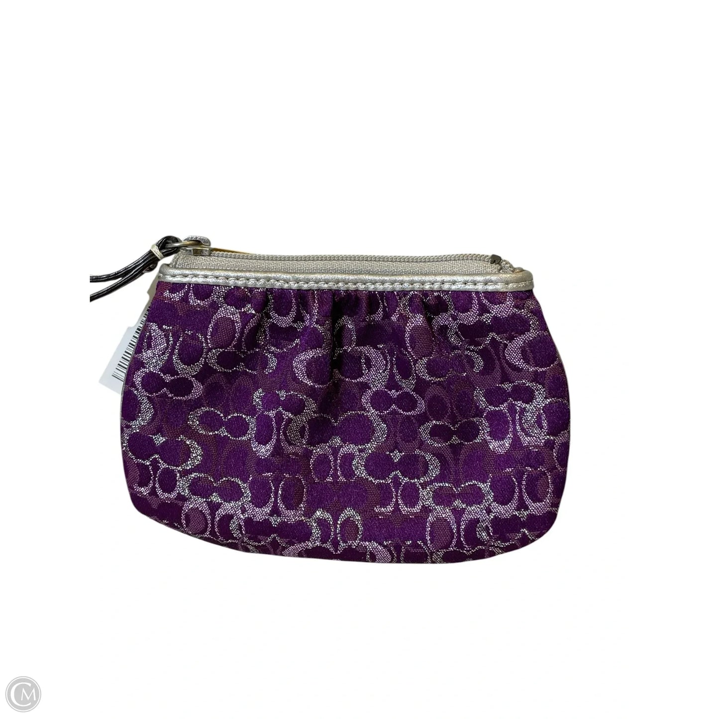 Coin Purse Designer By Coach, Size: Small